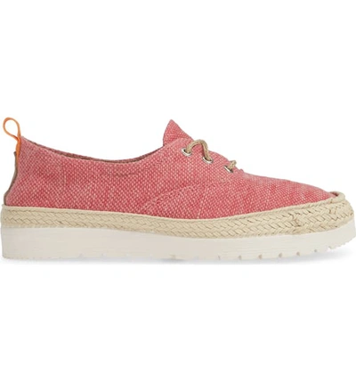 Shop Toni Pons Bego Espadrille Sneaker In Red Canvas