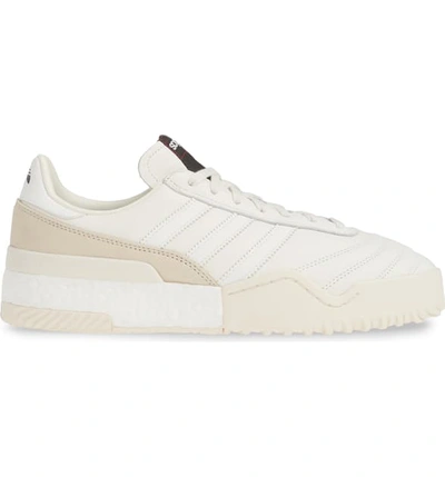 Shop Adidas Originals By Alexander Wang Bball Soccer Shoe In White/ Beige
