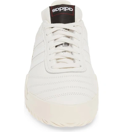 Shop Adidas Originals By Alexander Wang Bball Soccer Shoe In White/ Beige