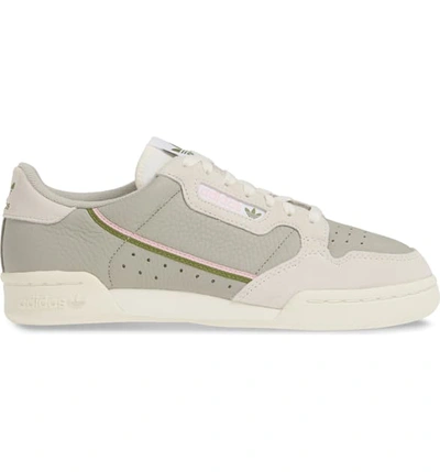 Shop Adidas Originals Continental 80 Sneaker In Sesame/ Raw White/ Off White