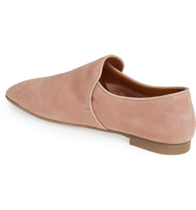 Shop Aquatalia Revvy Weatherproof Loafer In Rose Suede