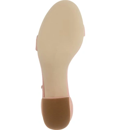 Shop Steve Madden Irenee Ankle Strap Sandal In Mauve Nubuck