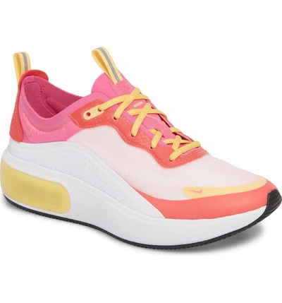 Shop Nike Air Max Dia Se Running Shoe In White/ Fuchsia/ Ember Glow