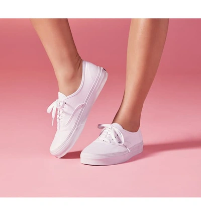 Shop Vans 'authentic' Sneaker In Chambray Ebony/ True White