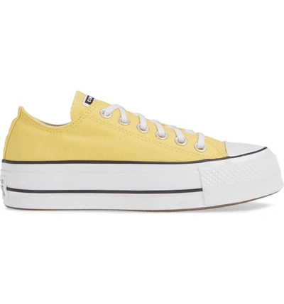 Shop Converse Chuck Taylor All Star Platform Sneaker In Butter Yellow/ Black/ White
