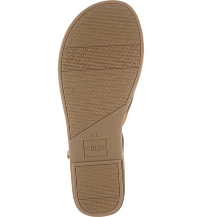 Shop Toms Lexie Sandal In Honey Braid Leather