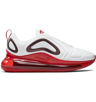 Shop Nike Air Max 720 Se Sneaker In White/gym Red