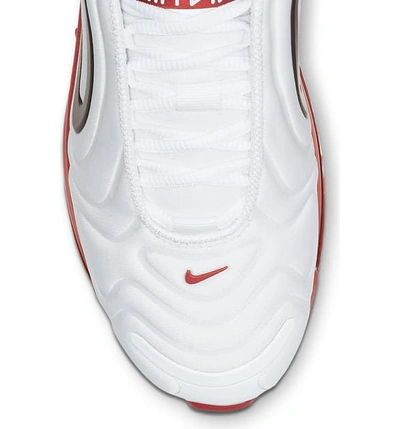 Shop Nike Air Max 720 Se Sneaker In White/gym Red