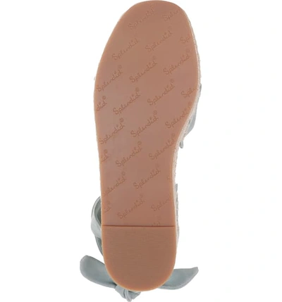 Shop Splendid Tereza Ankle Wrap Sandal In Seafoam Suede