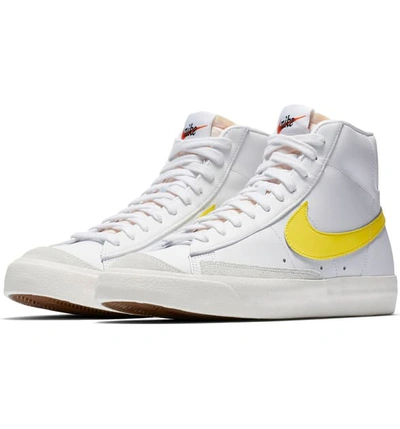 Shop Nike Blazer Mid '77 Vintage Sneaker In White/ Opti Yellow