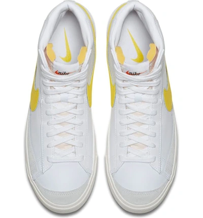 Shop Nike Blazer Mid '77 Vintage Sneaker In White/ Opti Yellow