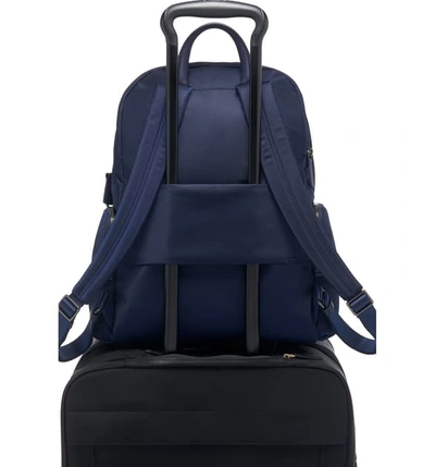 Shop Tumi Voyager Carson Nylon Backpack In Midnight
