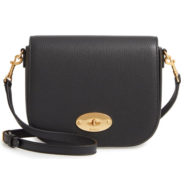 mulberry black crossbody bag