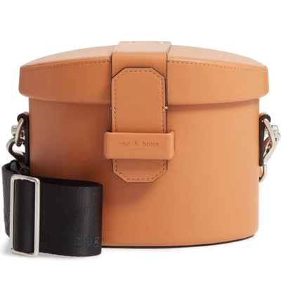 Shop Rag & Bone Barrow Leather Binocular Bag In Tan