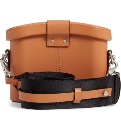 Shop Rag & Bone Barrow Leather Binocular Bag In Tan