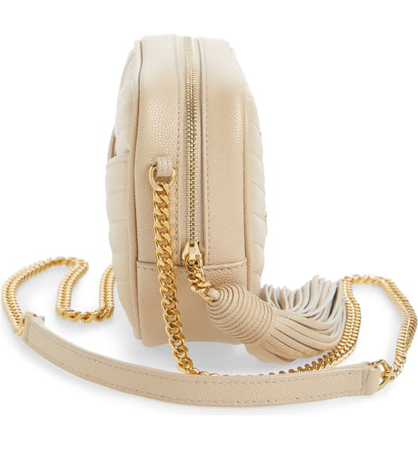 Saint Laurent Mini Lou Quilted Leather Crossbody Bag In ...