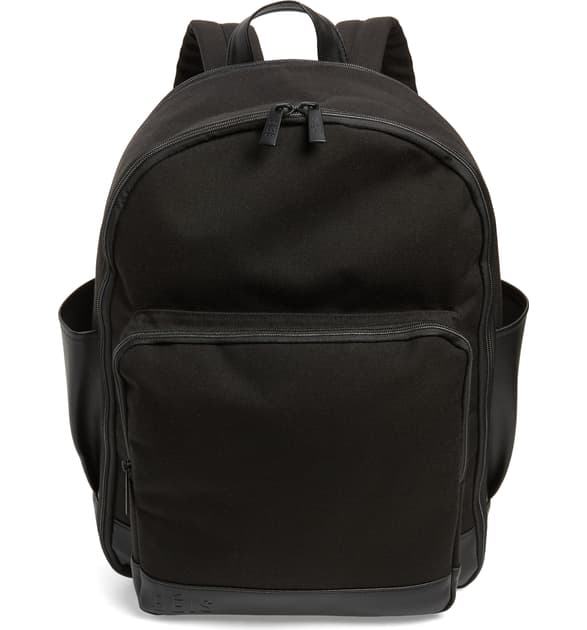 beis black backpack
