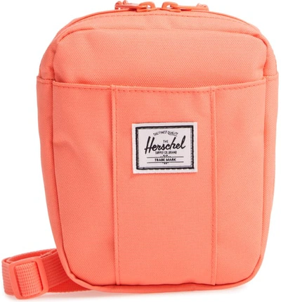 Shop Herschel Supply Co Cruz Crossbody Bag - Orange In Fresh Salmon