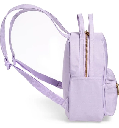 Shop Herschel Supply Co Mini Nova Backpack In Lavendula Crosshatch