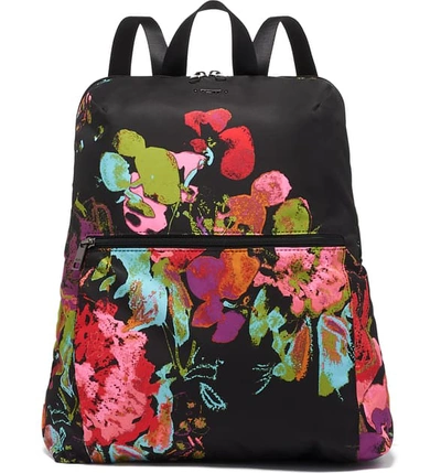 Shop Tumi Voyageur - Just In Case Nylon Travel Backpack In Collage Floral