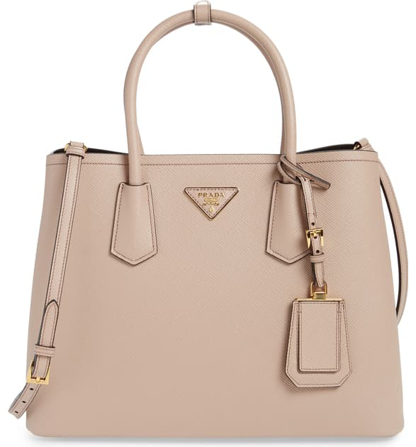 prada saffiano cipria