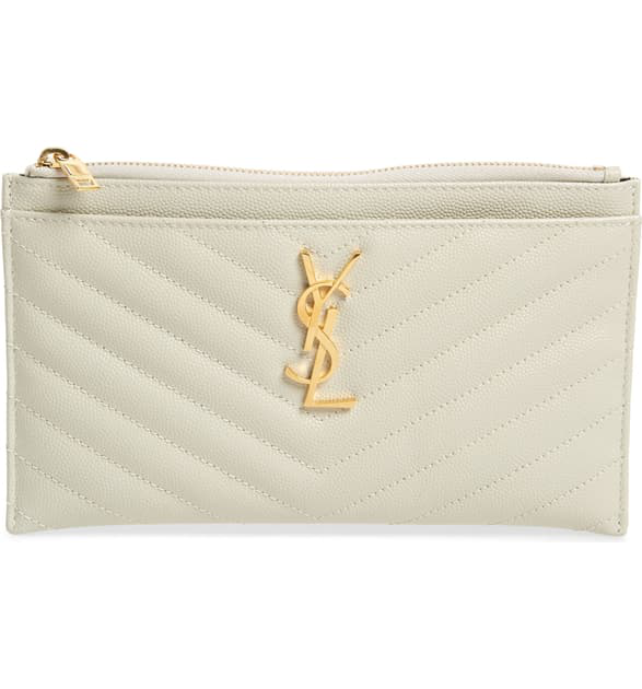 monogram bill pouch ysl
