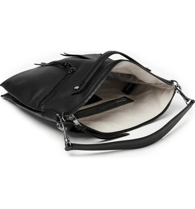 Shop Botkier Trigger Convertible Hobo Bag In Black