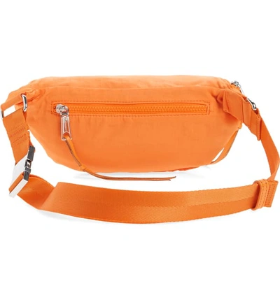 Shop Rebecca Minkoff Nylon Belt Bag In Monarch