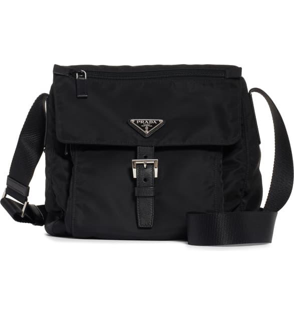 prada nero crossbody bag