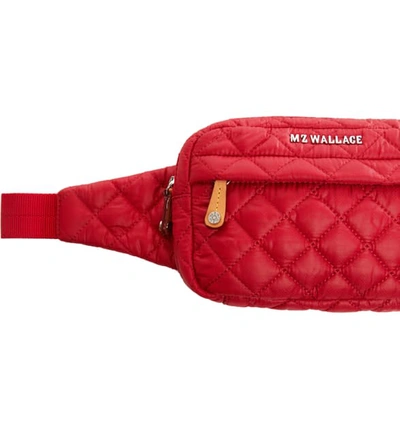 Shop Mz Wallace Metro Belt Bag In Apple