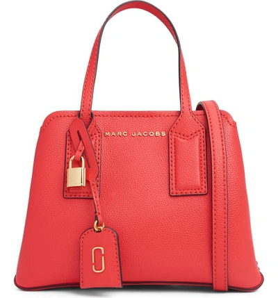 Shop Marc Jacobs The Editor 29 Leather Crossbody Bag In Geranium