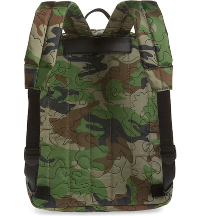 Shop A.p.c. Sac A Dos Marc Nylon Backpack - Green In Jac Kaki Militaire