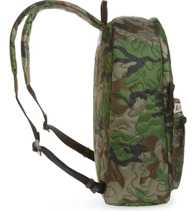 Shop Apc Sac A Dos Marc Nylon Backpack - Green In Jac Kaki Militaire