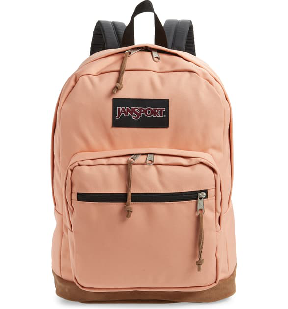 jansport right pack backpack muted clay