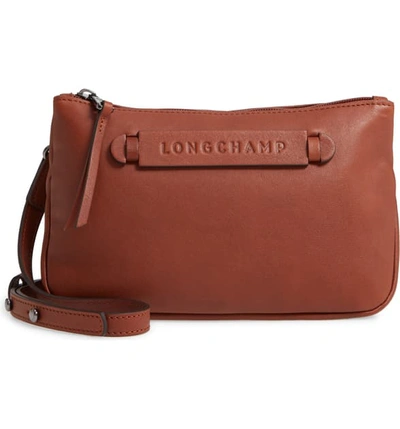 Longchamp 3D XS Crossbody bag Cognac - Leather (20004773504)