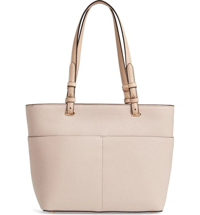 Shop Michael Michael Kors Medium Bedford Leather Tote In Soft Pink