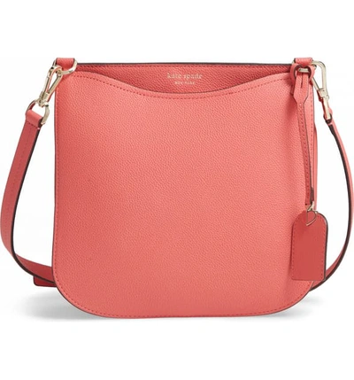 Shop Kate Spade Margaux Large Crossbody Bag - Coral In Peachy