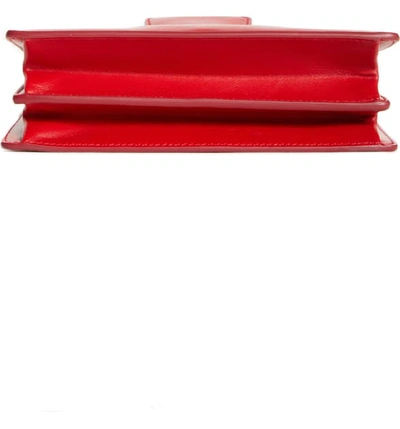Shop Ferragamo Small Thalia Leather Shoulder Bag - Red In Lipstick