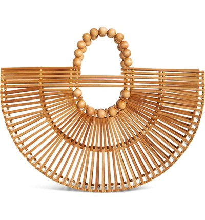 Shop Cult Gaia Fan Ark Bag In Natural