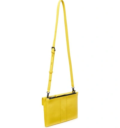 Shop Botkier Trigger Crossbody Bag - Yellow In Sunburst