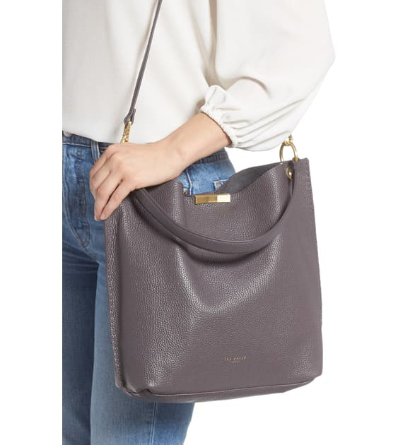 ted baker candiee leather hobo bag