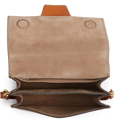 Shop Jimmy Choo Madeline Goatskin Leather Shoulder Bag In Cuoio