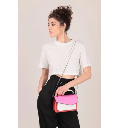 Shop Botkier Cobble Hill Leather Crossbody Bag In Rio Colorblock