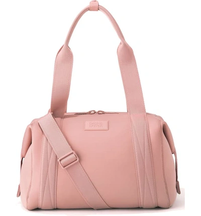 Dagne Dover Medium Landon Neoprene Carryall Duffle Bag In Pinkish