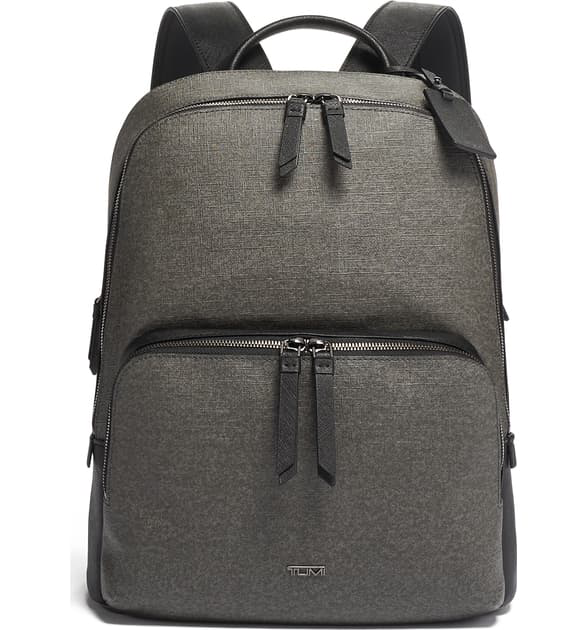 tumi earl grey backpack