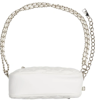 Shop Steve Madden Studded Faux Leather Belt Bag - White