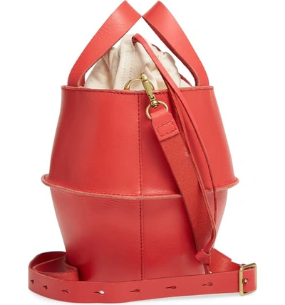 Madewell Austin Crossbody Bag In Lipstick Red ModeSens