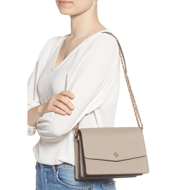 mini robinson convertible leather shoulder bag