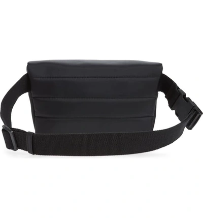 Shop A.p.c. Banane Raphael Nylon Belt Bag In Noir