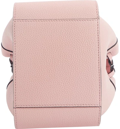 Shop Loewe Hammock Mini Leather Hobo - Pink In Pastel Pink